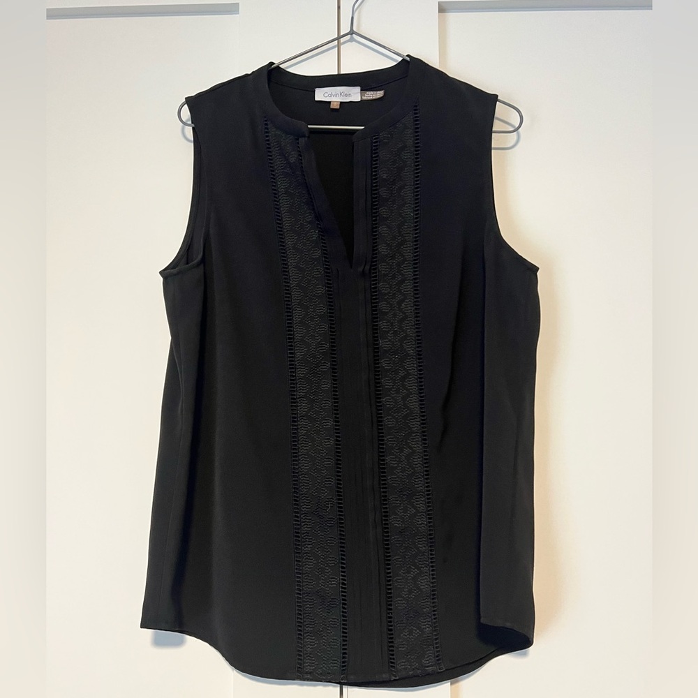 Calvin Klein sleeveless blouse
